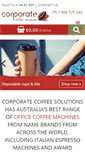 Mobile Screenshot of corporatecoffee.com.au