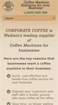 Mobile Screenshot of corporatecoffee.co.nz